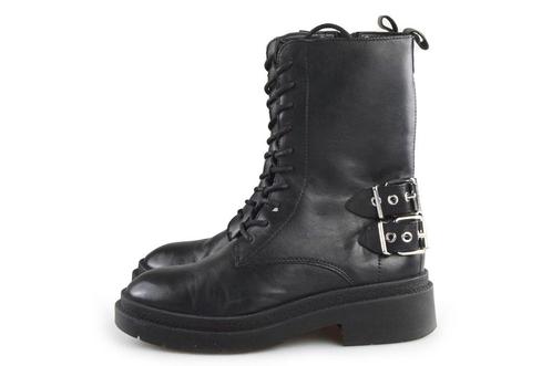 Omoda Veterboots in maat 39 Zwart | 10% extra korting, Kleding | Dames, Schoenen, Zwart, Zo goed als nieuw, Overige typen, Verzenden
