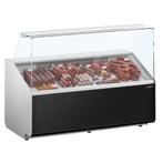 GGM Gastro | Koelvitrine - 1600mm - Zwart voorpaneel |, Verzenden, Nieuw in verpakking, Decoratie