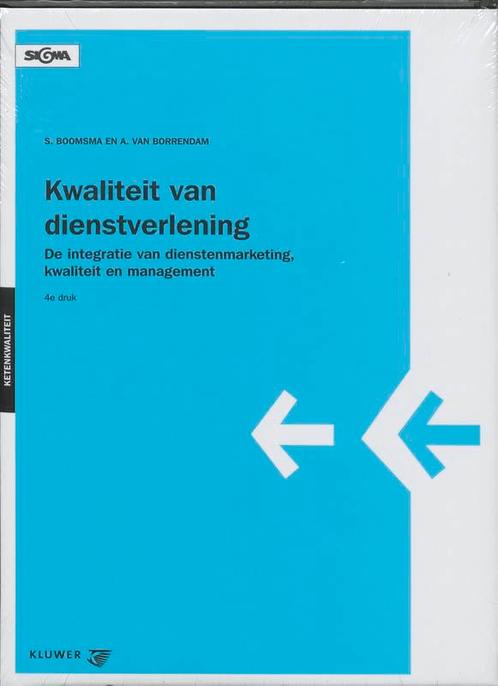 Kwaliteit van dienstverlening 9789014096131, Boeken, Studieboeken en Cursussen, Zo goed als nieuw, Verzenden
