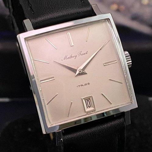 Mathey-Tissot - Tank Vintage Date - Zonder Minimumprijs -, Sieraden, Tassen en Uiterlijk, Horloges | Heren