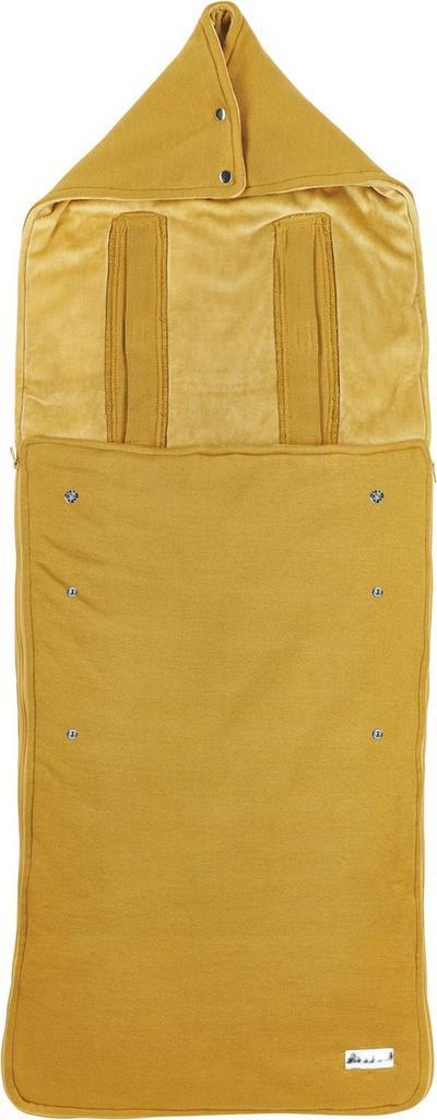 Meyco buggy voetenzak Knit basic - honey gold, Kinderen en Baby's, Buggy's, Verzenden