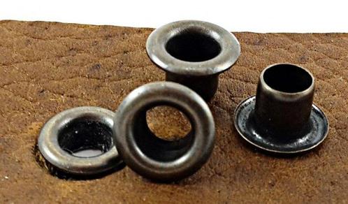Nestelringen bruin gat Ø 5 mm 1.000 st, Hobby en Vrije tijd, Naaien en Fournituren, Verzenden