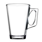 GGM Gastro | (24 stuks) Theeglas met handvat - AQUA - 250 ml, Verzenden, Nieuw, Effen