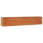 Plantenbak Roestig - Cortenstaal Look - Retourdeal - 35%!, Tuin en Terras, Bloembakken en Plantenbakken, 100 cm of meer, Nieuw
