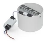 LED Spot/Downlight/Paneel 5W 4200K Natuurlijk Wit Opbouw, Huis en Inrichting, Lampen | Spots, Metaal of Aluminium, Nieuw, Ophalen of Verzenden