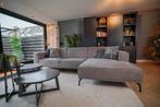 Loungebank Iris, stevig bank met brede chaise longe, Hout, Verzenden, Nieuw, Woonstijl cosy-modern