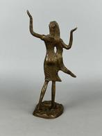 Bronze figure sculpture art ornaments - Miniatuur figuur -, Antiek en Kunst