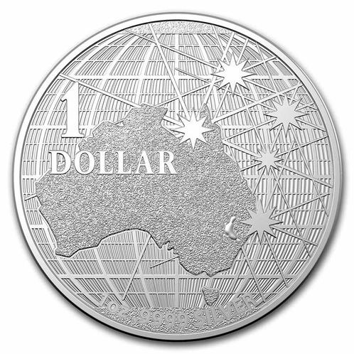 Beneath the Southern sky - platypus (RAM) 1 oz 2021, Postzegels en Munten, Munten | Oceanië, Losse munt, Zilver, Verzenden