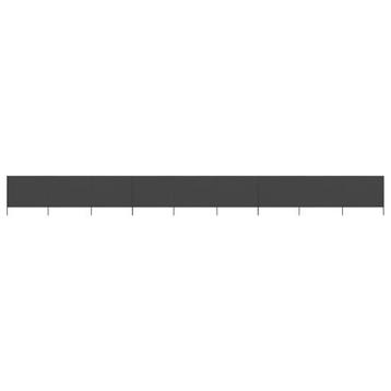 Windscherm 1200x160cm Antraciet | Retourdeal | 55% Korting beschikbaar voor biedingen