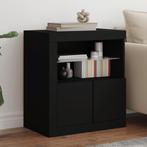 Zwart LED Dressoir 60cm | Tweedekansje | Stijlvol & Voord..., Huis en Inrichting, Kasten | Dressoirs, Nieuw, Modern, 25 tot 50 cm