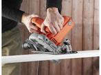 BLACK+DECKER CS1250L-QS Cirkelzaag - 1250W - Diepte, Verzenden, Zo goed als nieuw