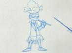 The Simpsons - 1 Oorspronkelijke animatie tekening van, Nieuw in verpakking