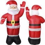 Ruhhy Opblaasbare Kerstman met LED – Perfect voor Tuin en., Ophalen of Verzenden, Nieuw