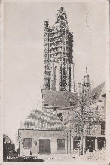 RHENEN - Cuneratoren met Waag, Verzamelen, Ansichtkaarten | Nederland, Verzenden