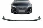 Voorspoiler Audi A6 C7 15-18 Glans Zwart, Ophalen of Verzenden, Nieuw