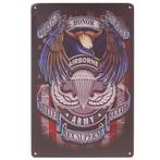 Metalen plaatje - Airborne NIEUW, Huis en Inrichting, Ophalen of Verzenden, Nieuw