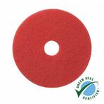 Wecoline schrob pad rood 12 inch - 5 stuks, Verzenden