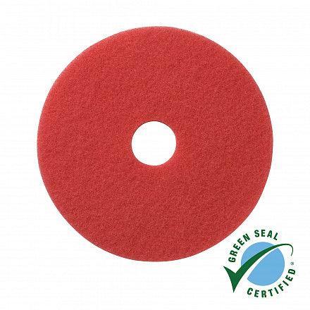 Wecoline schrob pad rood 12 inch - 5 stuks, Huis en Inrichting, Schoonmaakartikelen, Verzenden