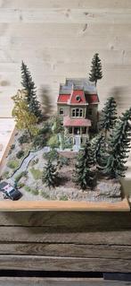 Unknown - Diorama Victorian House Diorama - 1940-1950 - V.S., Hobby en Vrije tijd, Modeltreinen | H0, Nieuw