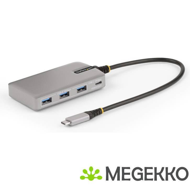 StarTech.com 4-Port USB-C Hub met USB-C DP Alt Mode Video, Computers en Software, USB Sticks, Nieuw, Verzenden