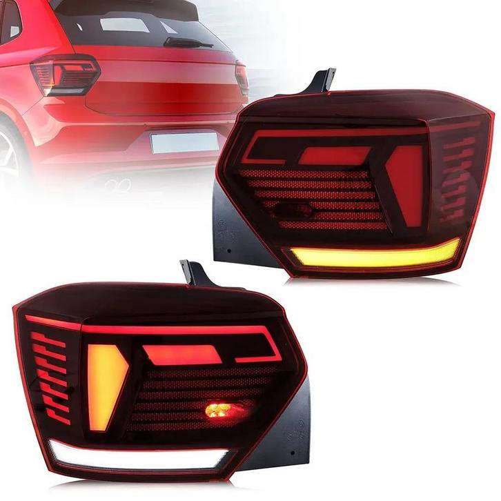 Achterlichten Volkswagen Polo MK6, Auto-onderdelen, Verlichting, Nieuw, Volkswagen, Ophalen of Verzenden