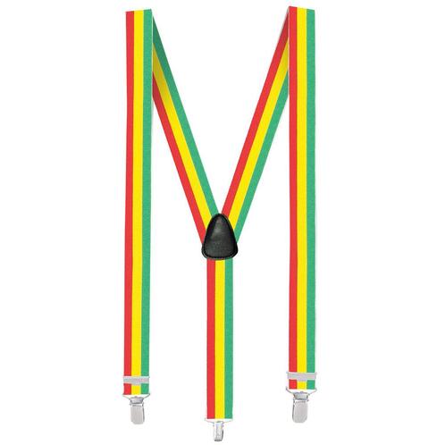 Bretels Rasta, Hobby en Vrije tijd, Feestartikelen, Nieuw, Verzenden