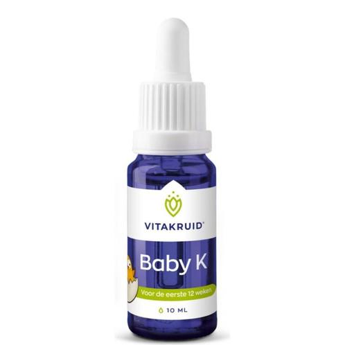Vitakruid Vitamine K & D Baby - 10+10ml, Sieraden, Tassen en Uiterlijk, Uiterlijk | Haarverzorging, Overige typen, Nieuw, Ophalen of Verzenden