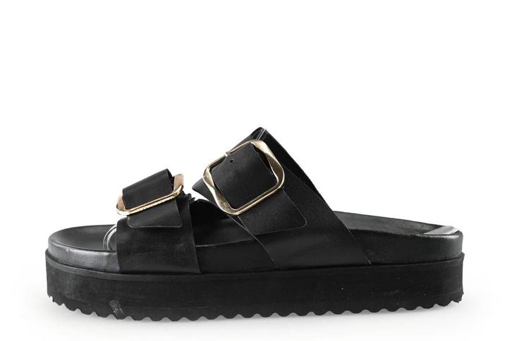 Nelson Slippers in maat 39 Zwart | 25% korting, Kleding | Dames, Schoenen, Zwart, Zo goed als nieuw, Slippers, Verzenden