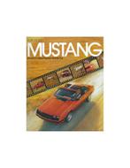 1981 FORD MUSTANG BROCHURE ENGELS USA, Nieuw, Author