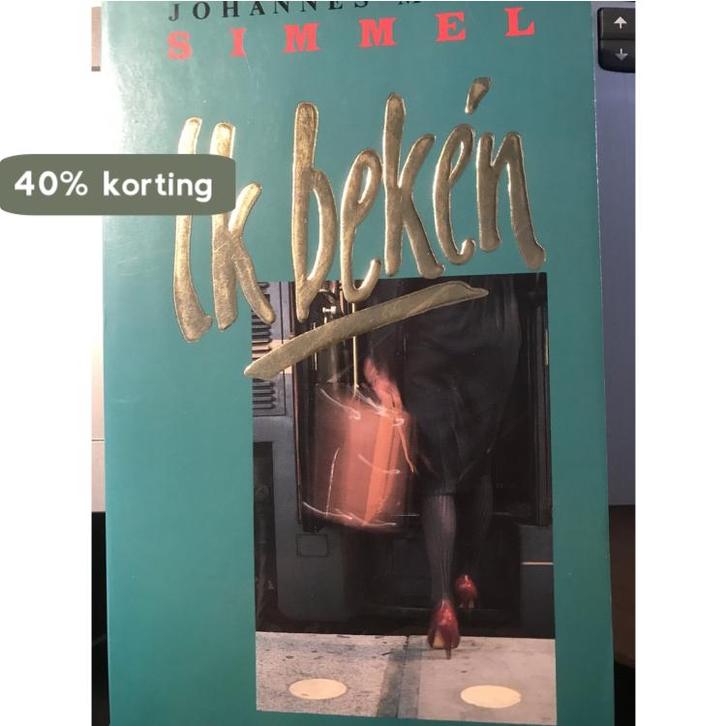 Ik beken (parelpocket) 9789022507292 Johannes Mario Simmel, Boeken, Streekboeken en Streekromans, Gelezen, Verzenden