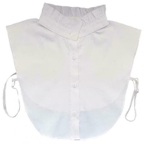 NIEUW! Wit los blouse kraagje met opstaande kraag, Kleding | Dames, Blouses en Tunieken, Wit, Nieuw, Maat 38/40 (M), Verzenden