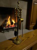 Openhaard accessoire - Hout, Metaal, Porselein - Accessoire, Antiek en Kunst