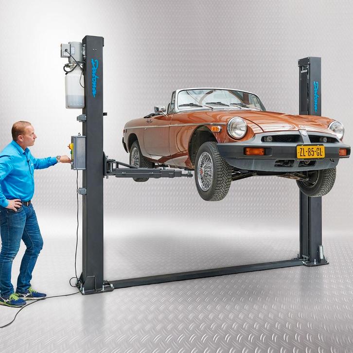 Datona 2 koloms hefbrug - 230V - Datona - Zwart, Auto diversen, Auto-accessoires, Nieuw, Ophalen of Verzenden