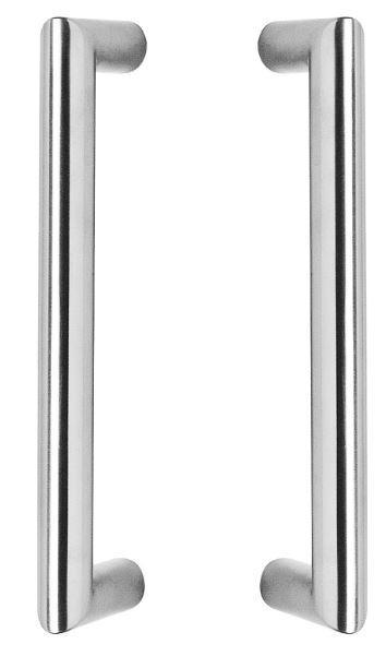Intersteel set deurgrepen Recht 90° 320x65x20 HoH 300 mm rvs, Doe-het-zelf en Verbouw, Hang- en Sluitwerk, Verzenden