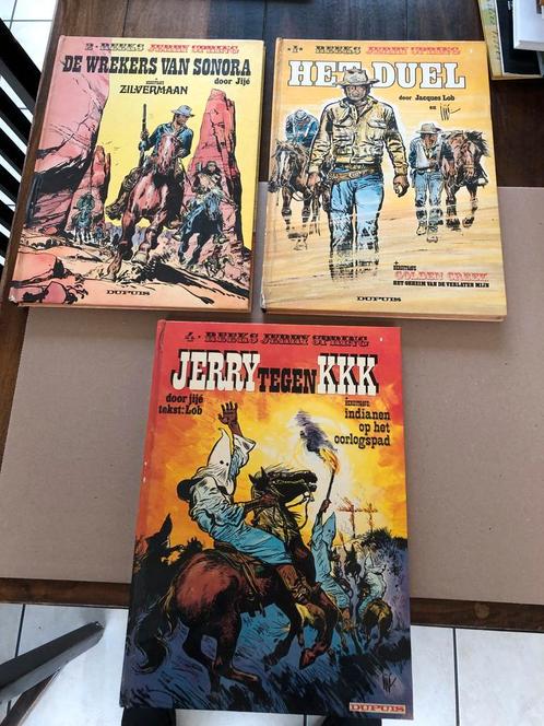 3 Hardcover Dubbelalbums - Western - Jijé - Jerry Spring, Boeken, Stripboeken, Gelezen, Meerdere stripboeken, Ophalen of Verzenden