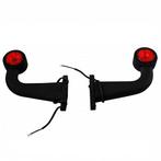 Breedtelamp set haaks FRISTOM LED links en rechts FT-009F, Auto diversen, Aanhangwagen-onderdelen, Ophalen of Verzenden, Nieuw