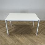 kantinetafel 125x75 cm, wit, Ophalen of Verzenden, Gebruikt, Bureau