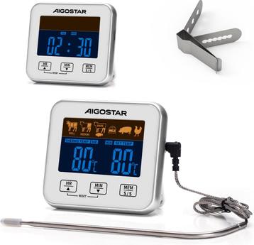 Aigostar 2-in-1 Thermometer - 0-250 Celcius - Wit beschikbaar voor biedingen