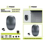 Benson Draadloze ergonomische mini-muis - compact - zwart..., Computers en Software, Ophalen of Verzenden, Nieuw