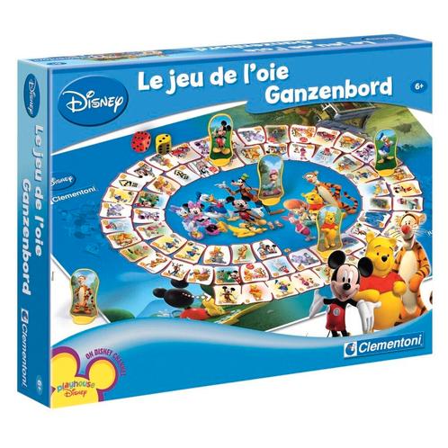 Clementoni Disney Ganzenbordspel, Hobby en Vrije tijd, Gezelschapsspellen | Bordspellen, Nieuw, Verzenden