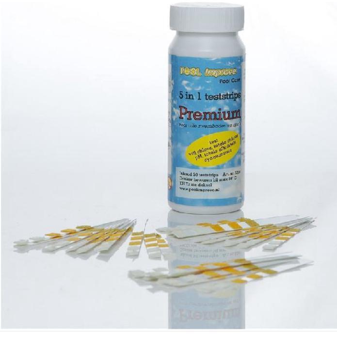 Pool Improve Teststrips 5 in 1 van €19 voor €8 ps, Tuin en Terras, Zwembad-toebehoren, Overige typen, Nieuw, Ophalen of Verzenden