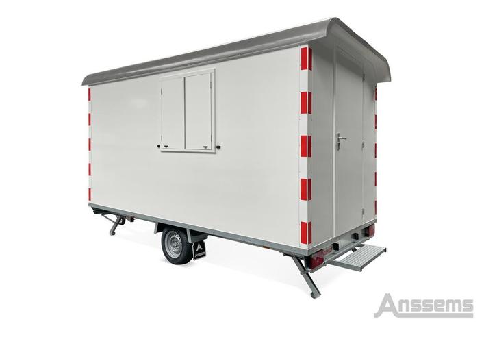 Anssems PTS 1400 Schafwagen Gesloten Aanhangwagen, Auto diversen, Aanhangers en Bagagewagens, Nieuw, Ophalen of Verzenden