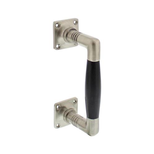 Intersteel Deurgreep Ton Basic 75/150mm op vierkant rozet -, Doe-het-zelf en Verbouw, Hang- en Sluitwerk, Nieuw, Verzenden
