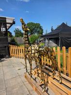 Beeld, Bronze: XL Giraffe Set - 129 cm - Brons - 2025, Antiek en Kunst, Kunst | Designobjecten