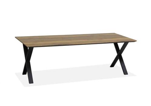Eettafel Tulip X 160x90cm - MAGAZIJN OPRUIMING - magazijn..., Huis en Inrichting, Complete eetkamers, Nieuw