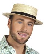 Strohoed Lou Bandy met band, Verzenden, Nieuw, Feestartikel