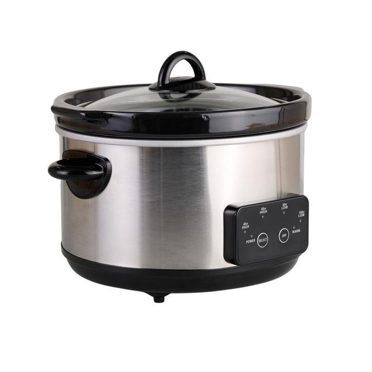 Digitale slowcooker - 4 liter | 210 watt, Witgoed en Apparatuur, Slowcookers, Nieuw, Verzenden