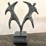 Beeld, Gebundelde samenwerking - 22 cm - Metaal, Antiek en Kunst