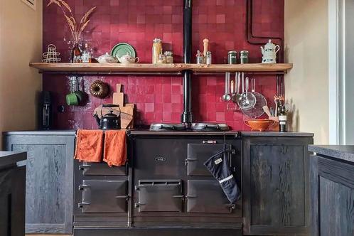 Zellige Vin-Rouge 10x10 original handmade tiles uit Marokko, Doe-het-zelf en Verbouw, Tegels, Minder dan 20 cm, Minder dan 20 cm