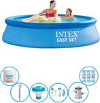 Intex Zwembad Easy Set 244x61 cm  Zwembad Bundel, Verzenden, 200 tot 300 cm, Opblaaszwembad, 80 tot 120 cm